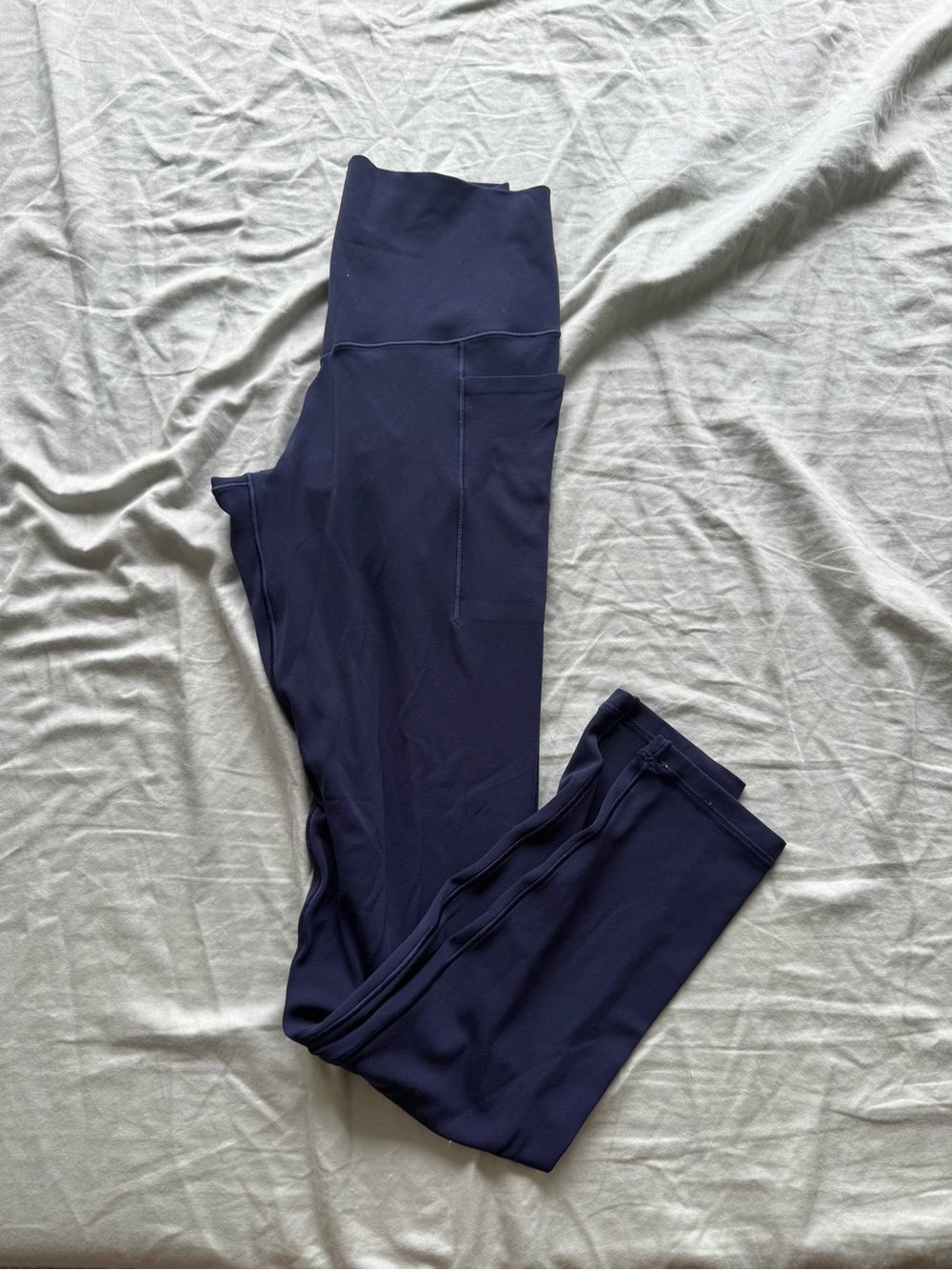 Athleta Deep Navy High-Rise Pocket Leggings